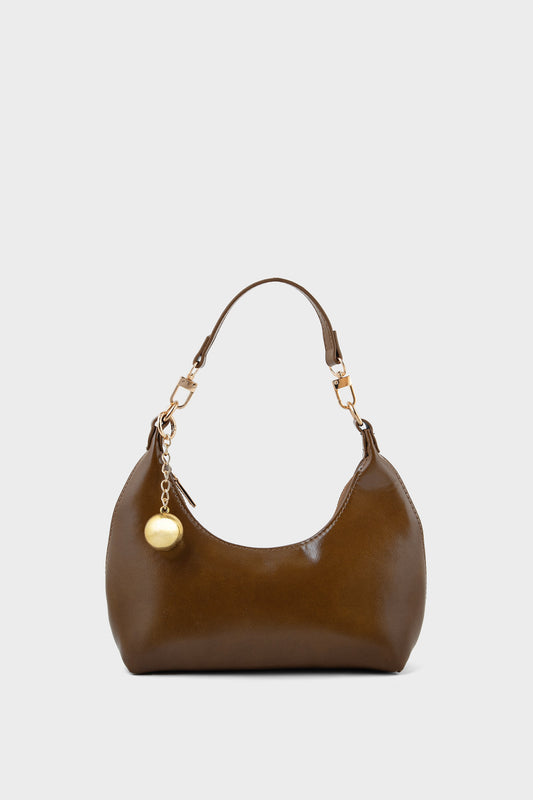 Hobo Hand Bags BS2346-Dark Brown